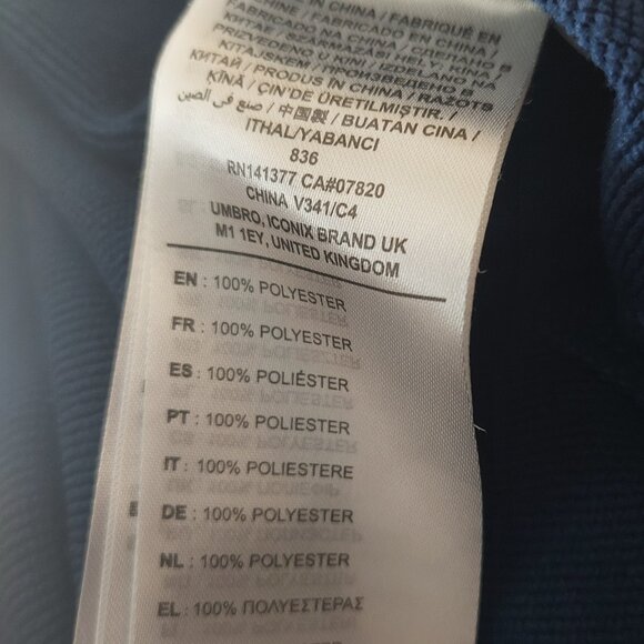 Umbro Navy Jogger Training Pants Drawstring and Elastic Waist Men's Size Medium - Picture 11 of 15